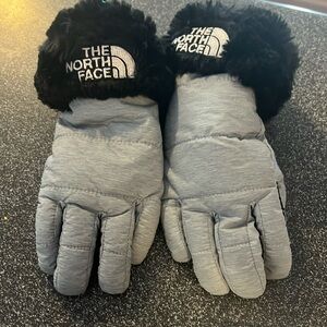 Kids northface gloves